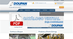 Desktop Screenshot of doupan.com.br